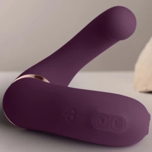 ROCKS-OFF - GEMINI DUAL VIBRATOR G-SPOT STYMULATOR ÅECHTACZKI FIOLETOWY